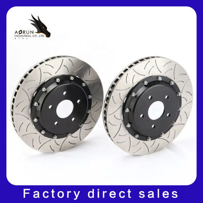 Ποιότητα  Good Quality Drilled And Slotted Brake Disc Carbon Ceramic Brake Disk For Passat Front Wheel εργοστάσιο