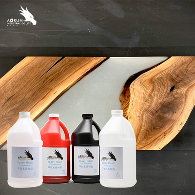 Countertop κολλών χρώματος εποξική ρητίνη 12mm30mm σαφής υγρή εποξική ρητίνη