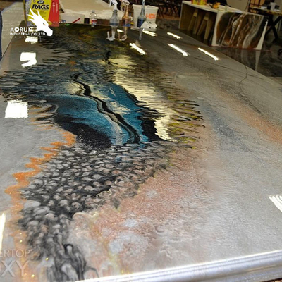 Defoaming επιτραπέζιας εποξικής ρητίνης 5cm10cm ξύλινο που αναμιγνύει το ρευστοκονίαμα ρητίνης και Hardener