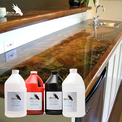 Κρύσταλλο - σαφής Countertop τοπ εποξική ρητίνη φραγμών εποξικής ρητίνης σκληρή αβ
