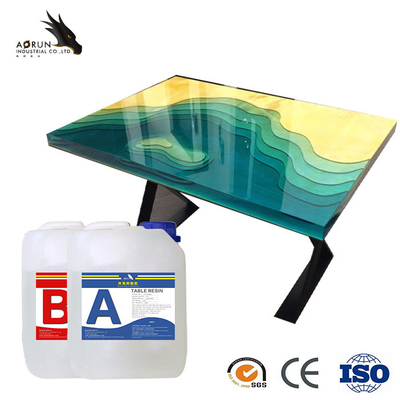 Κόσμημα που κάνει UV ανθεκτικό Tabletop εποξικής ρητίνης το εποξικό ξύλινο υλικό πληρώσεως