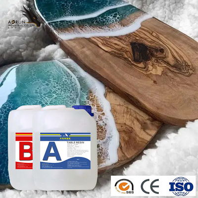 Σαφής υψηλός κόλλας αβ σχολιάζει τα εποξικά σαφή έργα ζωγραφικής τεχνών χεριών παλτών 2:1 αβ