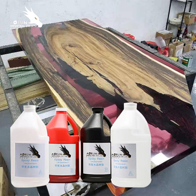 Countertop 2:1 αβ διαφανής σαφής εποξικής ρητίνης για την κατασκευή