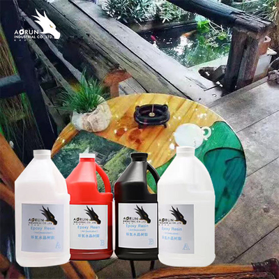 UV Countertop απόδειξης κόσμημα ρίψης εποξικής ρητίνης άκαμπτο που κάνει τον πίνακα ποταμών