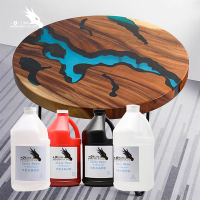 UV Countertop απόδειξης κόσμημα ρίψης εποξικής ρητίνης άκαμπτο που κάνει τον πίνακα ποταμών