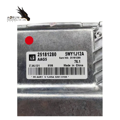ECU 25181280 5wy1j12a μηχανών πινάκων υπολογιστών εξαρτημάτων αυτοκινήτων για Chevrolet Cruze