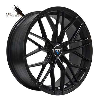 Ματ μαύρες 18x8 PCD5x114.3 κατασκευής της Κίνας ρόδες επιβατικών αυτοκινήτων ροδών πλαισίων κραμάτων Felgen &amp; ρόδες ροδών