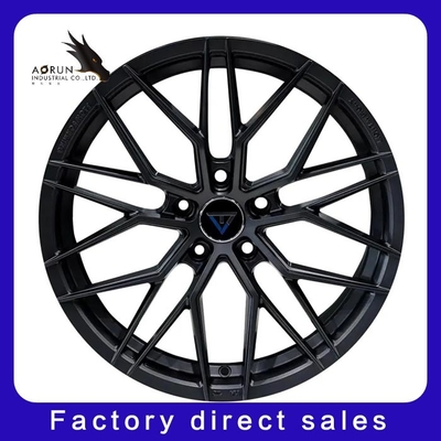 Ματ μαύρες 18x8 PCD5x114.3 κατασκευής της Κίνας ρόδες επιβατικών αυτοκινήτων ροδών πλαισίων κραμάτων Felgen &amp; ρόδες ροδών